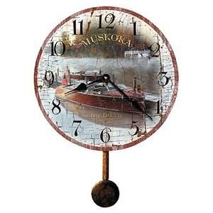  Howard Miller Muskoka Boat Builders™ Clock