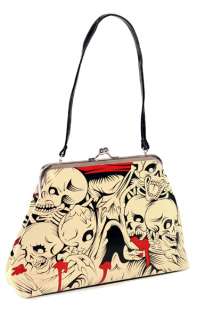 SKULL MOUTH BAG by Folter Brand New SEXY Vegan/Goth  