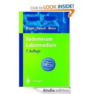 Vademecum Labormedizin (German Edition) Michael Pietsch, Helge Riegel 