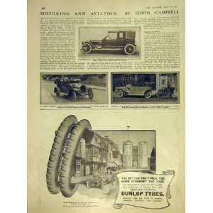  Dunlop Argyl Automobile Bedford Handsome Cabriolet 1911 