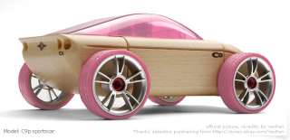Automoblox C9p Sport Car Childrens Wooden Toy Car Model  