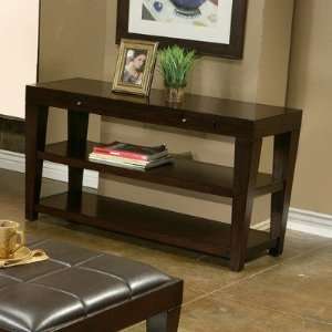  Wilmington Sofa Table With 2 Shelves And Pull Out Tray 