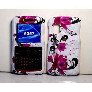  Purple Rose Snap on Hard Skin Cover Case for Samsung 