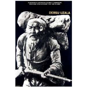 11x 14 Poster. Dersu Uzala, Soviet film poster. Decor with Unusual 