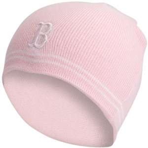  Boston Red Sox   Logo Pink Mauch Beanie