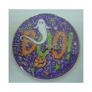  Spooky Boo Halloween Glizty Golf Ball Marker with Magnetic 