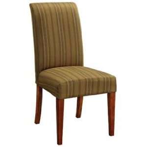   Slipcovered Parsons Cherry Leg Armless Dining Chair