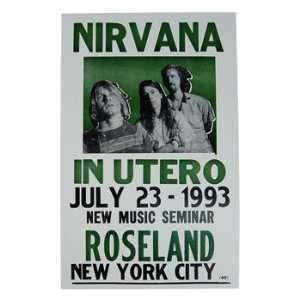  Nirvana In Utero Poster