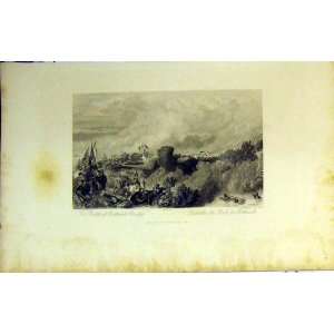    1843 Scene Batle Bothwell Bridge War Fighting Army