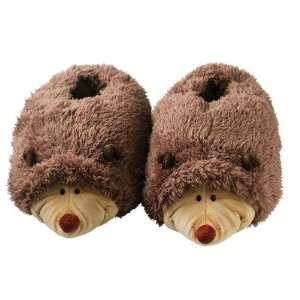  Aroma Home SLP103027 Childrens Fuzzy Friends Hedgehog Slippers 