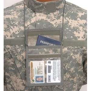  Vertical Neck ID Holder ACU