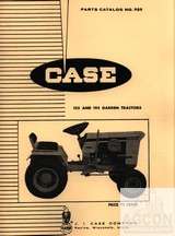 Case 155 and 195 Garden Tractor Parts Catalog Manual  