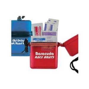  and protection first aid kit with nylon strap to loop around the neck