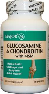 Glucosamine 500mg 90 tabs with MSM Joint support builds cartilage pain 