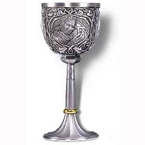   shire pewter goblet noble solid pewter goblet each scene is absolutely