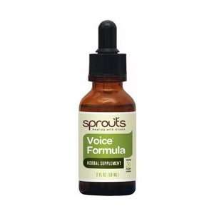  Sprouts Voice formula A Voice Remedy For Hoarseness 