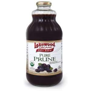 Lakewood Organic Pure Juice, Prune Grocery & Gourmet Food