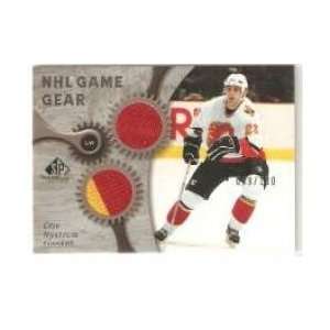  2005 06 SP Game Used Game Gear #GGEN Eric Nystrom 