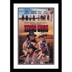  Texas Guns 32x45 Framed and Double Matted Movie Poster 