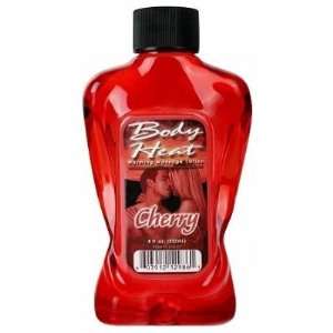 Bundle Body Heat   Cherry and 2 pack of Pink Silicone Lubricant 3.3 oz