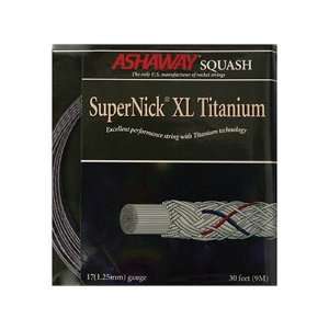    Ashaway Supernick XL Titanium Squash String