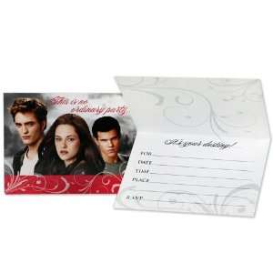  The Twilight Saga Eclipse Invitations Health & Personal 