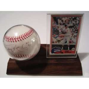  Toby Harrah Cleveland Indians Signed Autographed Baseball 