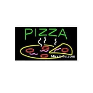  Neon Sign, Pizza Sign, Multicolor
