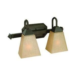  Craftmade 11418GB2 Phalanx 2 Light Vanity in Gothic Bronze 