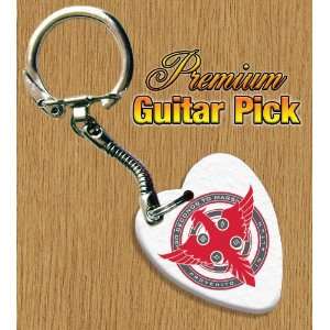  30 Seconds to Mars Keyring Bass Guitar Pick Both Sides 