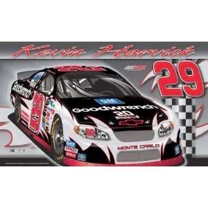  #29 Kevin Harvick Double Sided 3x5 Flag