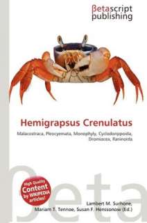   Hemigrapsus Crenulatus by Lambert M. Surhone 