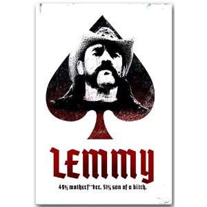  Lemmy Poster   Promo Flyer   11 X 17   Of Motorhead Movie 