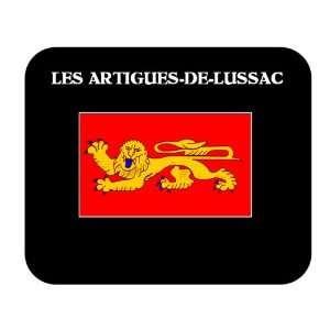   France Region)   LES ARTIGUES DE LUSSAC Mouse Pad 