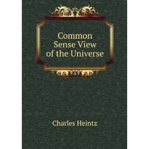  Common Sense View of the Universe Charles Heintz Books