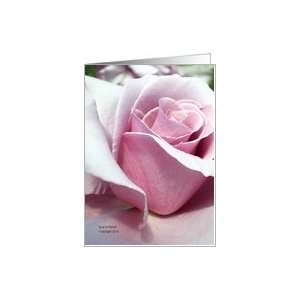 Lavender Rose Card