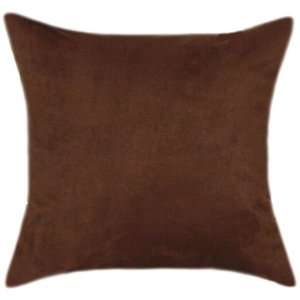  Chocolate Suede Pillow
