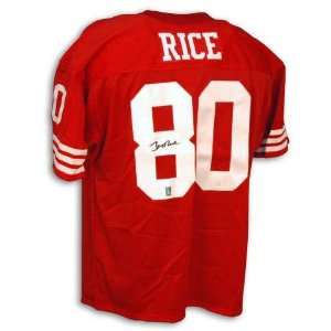   Jerry Rice San Francisco 49ers Red Throwback Jersey 