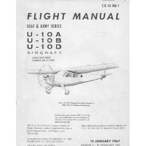 Helio U 10 A, B, D Aircraft Flight Manual Helio Books