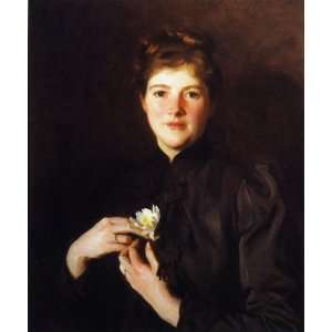  Oil Painting Mrs. Augustus Hemenway John Singer Sargent 