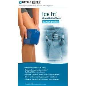  BattleCreek Ice It Â® E Pack Double 6in x 12in Health 
