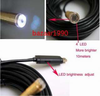 2011 5M Waterproof USB Camera Inspection Endoscope  