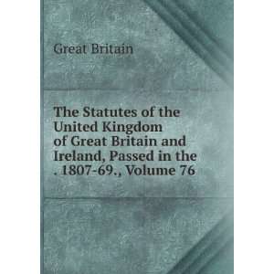  The Statutes of the United Kingdom of Great Britain and 