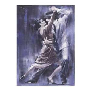  Tango Nocturno by Pedro Alvarez. Size 24 inches width by 