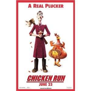 Chicken Run   A Real Plucker   Adv. 27x40 Original Double sided Movie 