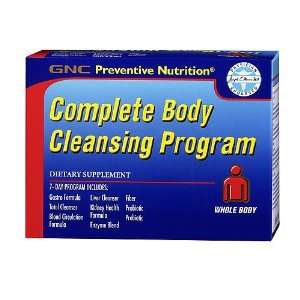 GNC Preventive Nutrition Complete Body Cleansing Program 1 Kit Health 