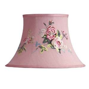  Laura Ashley SLE116 Cecilia 16 Inch Bell Shade, Floral 