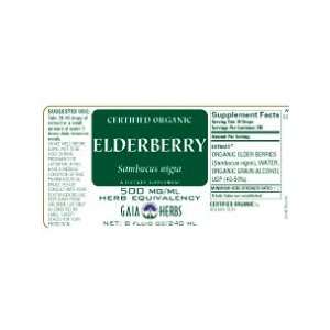  Gaia Herbs Elderberry 1 oz