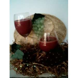  Mulberry Lavender Tea (TM)Wine Candle