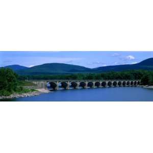  Ashokan Reservoir and Bridge, Catskills, New York State 